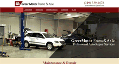Desktop Screenshot of greermotor.com